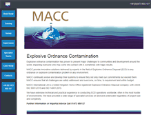 Tablet Screenshot of macc-eod.com